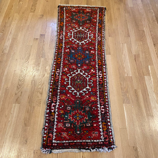 Vintage Rug, 1' 11 x 5' 6 Red