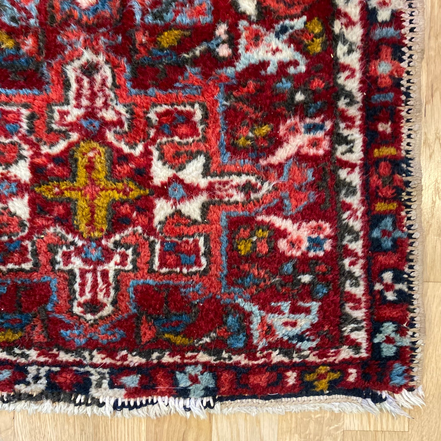 Vintage Rug, 1' 11 x 2' 9 Red