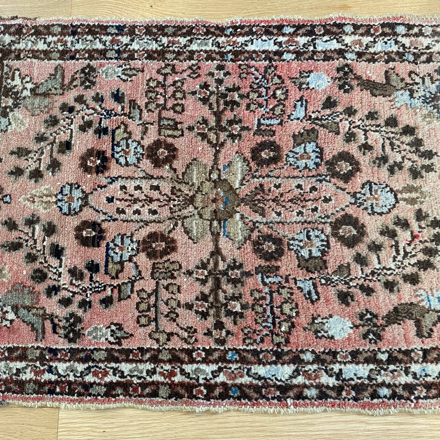 Vintage Rug, 2' 2 x 3' 2 Soft Red