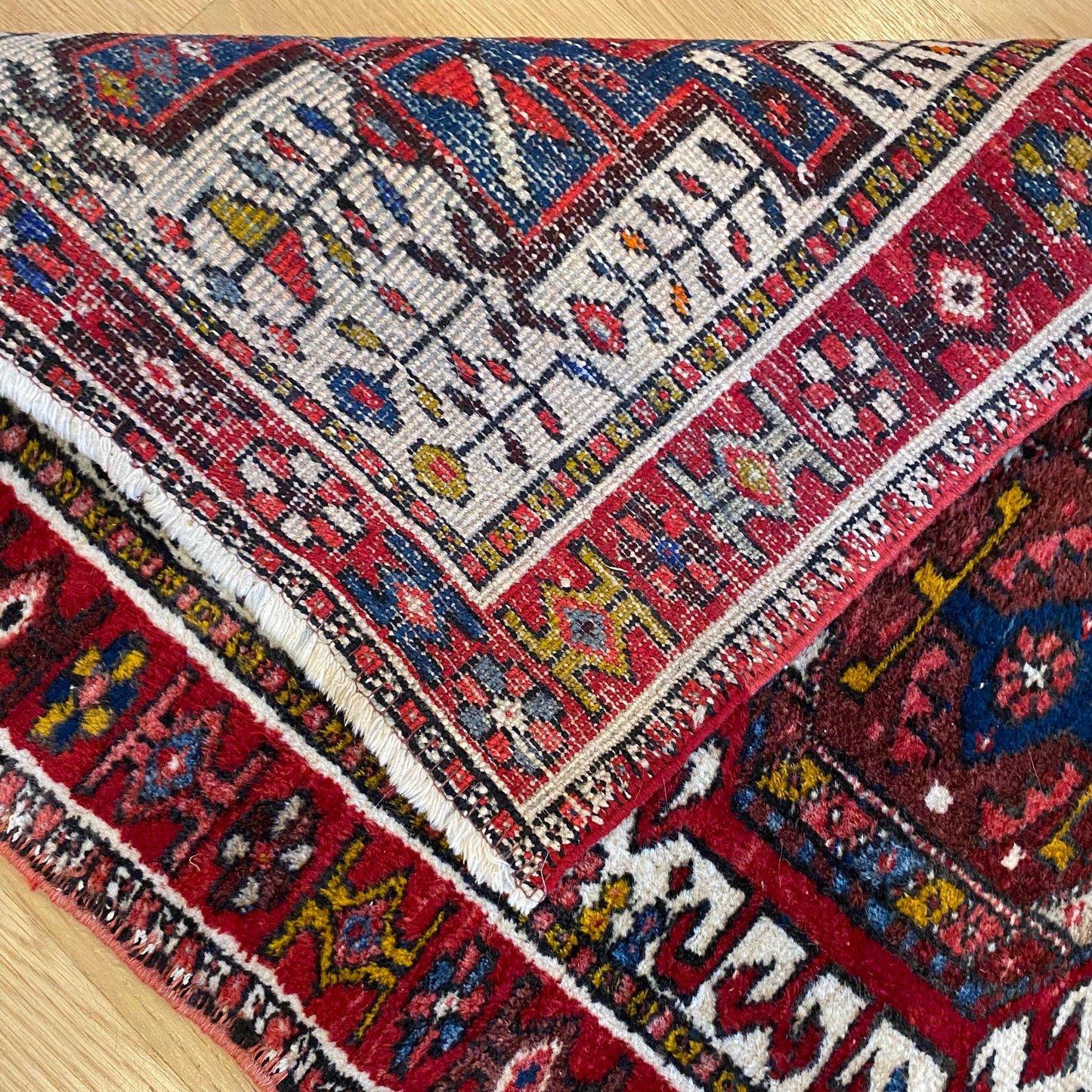 Vintage Rug, 2' 3 x 4' 1 White