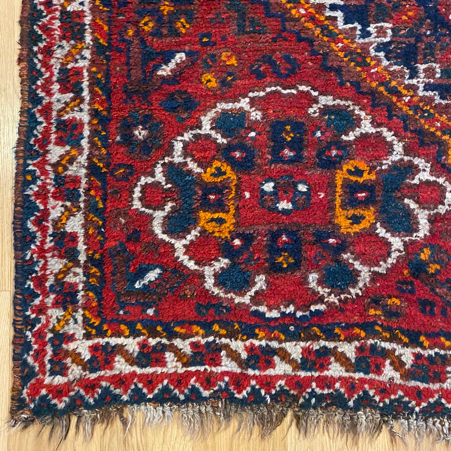 Vintage Rug, 3' 10 x 5' Red