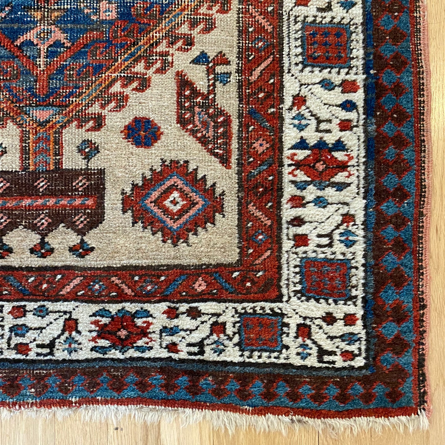 Vintage Rug, 2' 10 x 5' 6 Tan