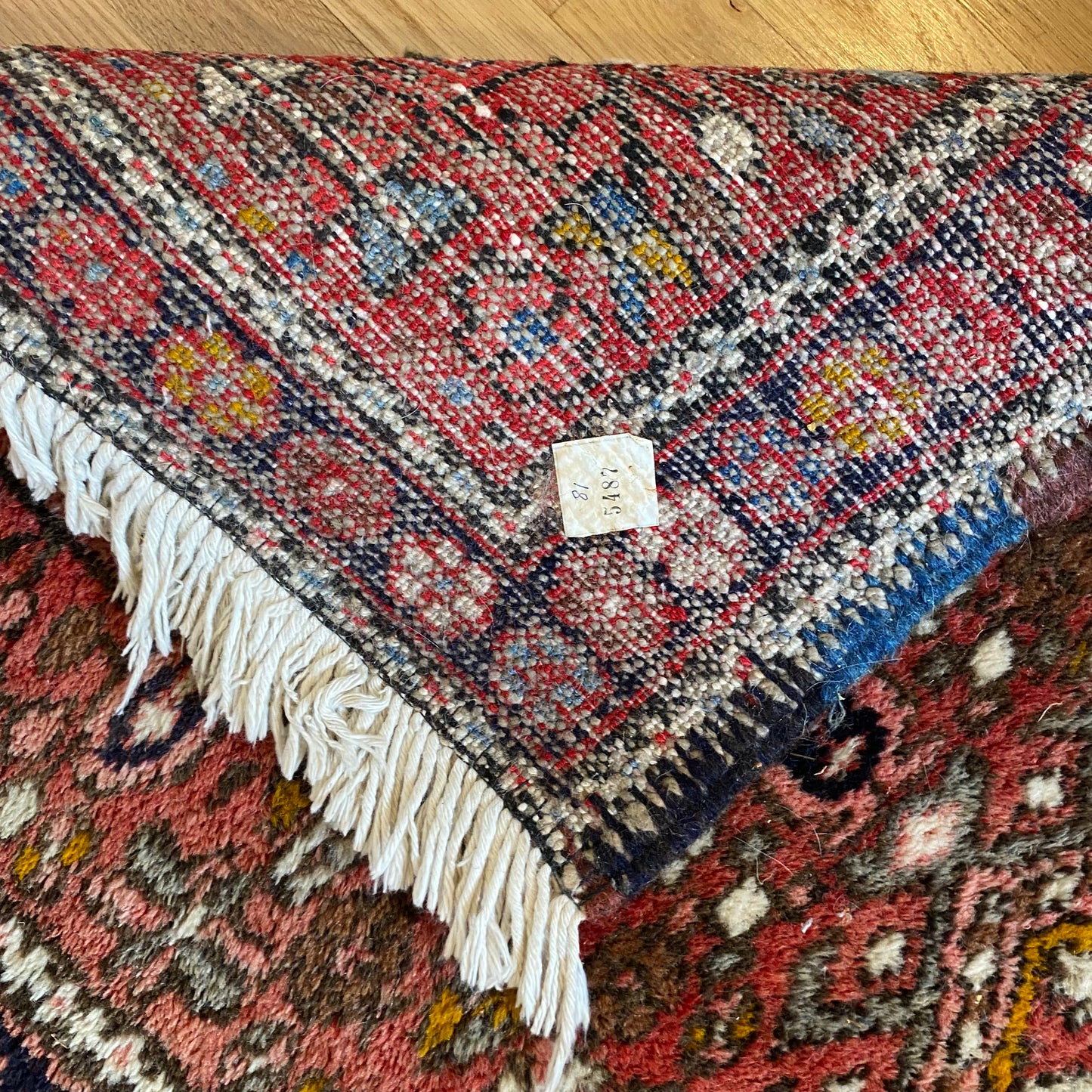Vintage Rug, 2' 4 x 4' 1 Red