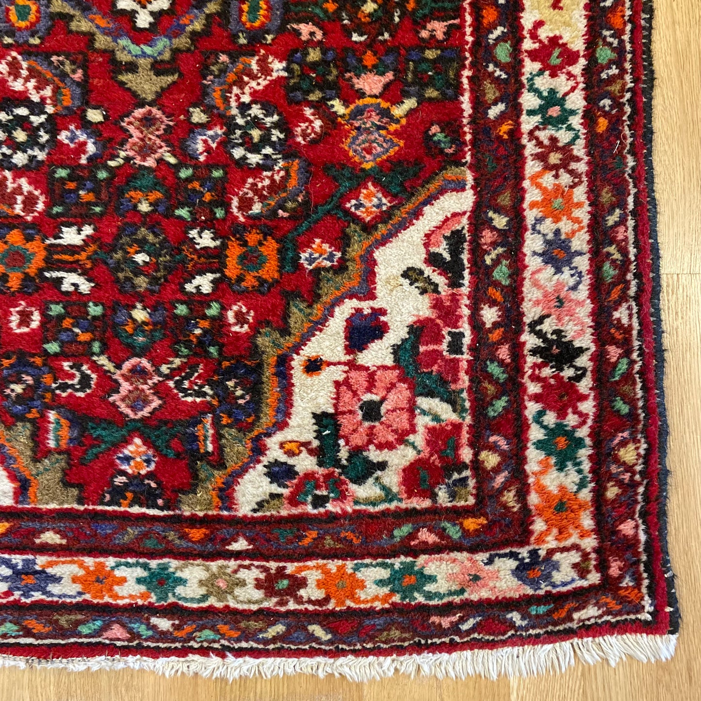 Vintage Rug, 2' 10 x 4' 2 Red