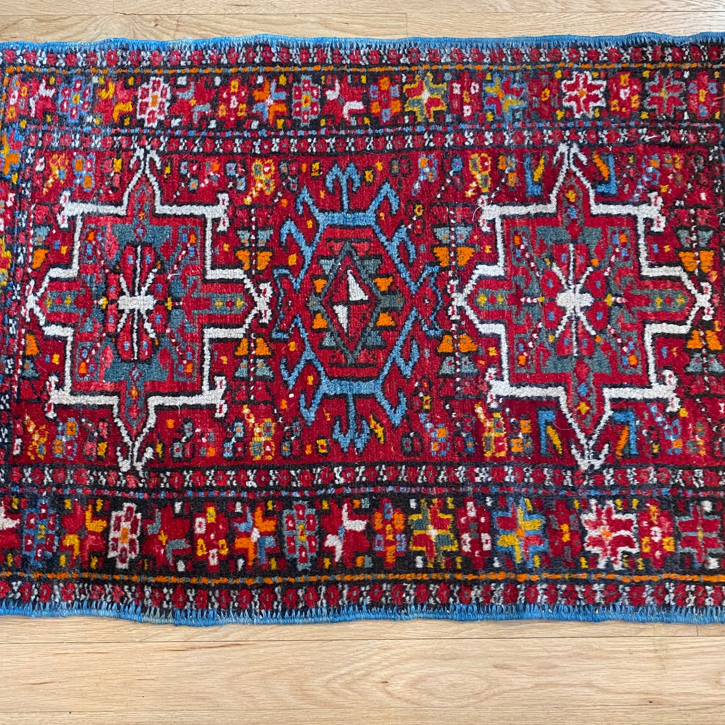 Vintage Rug, 1' 11 x 2' 8 Red