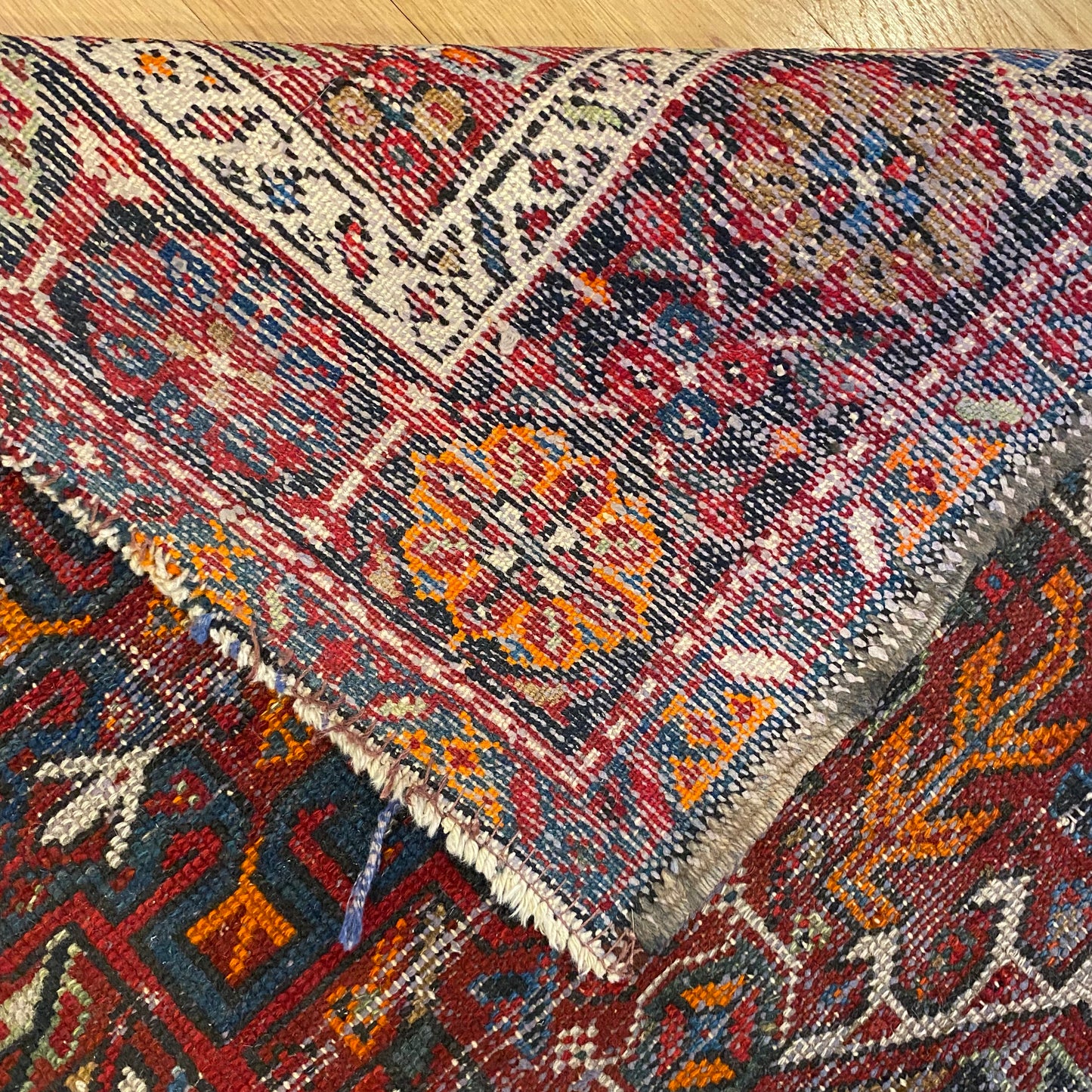 Vintage Rug, 2' 11 x 4' 5 Red