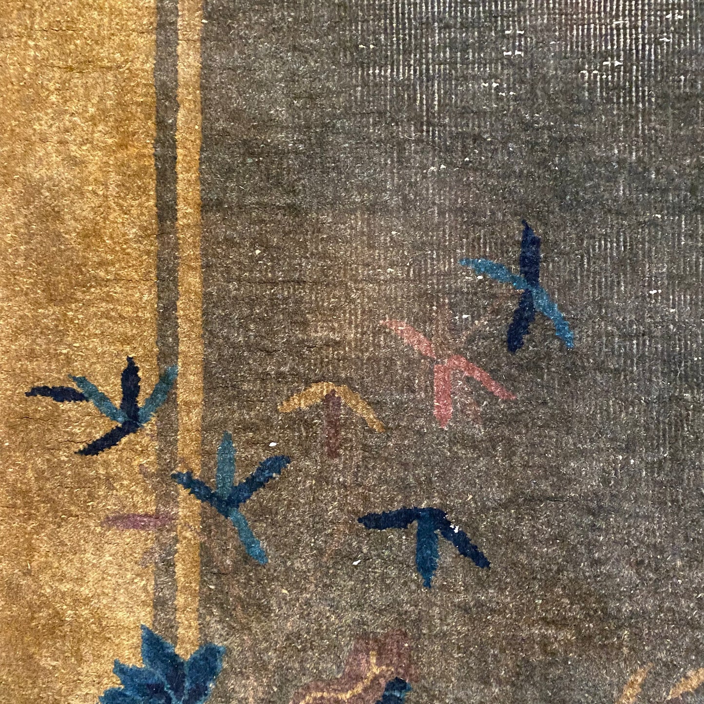 Vintage Rug, 3' x 5' 9 Green