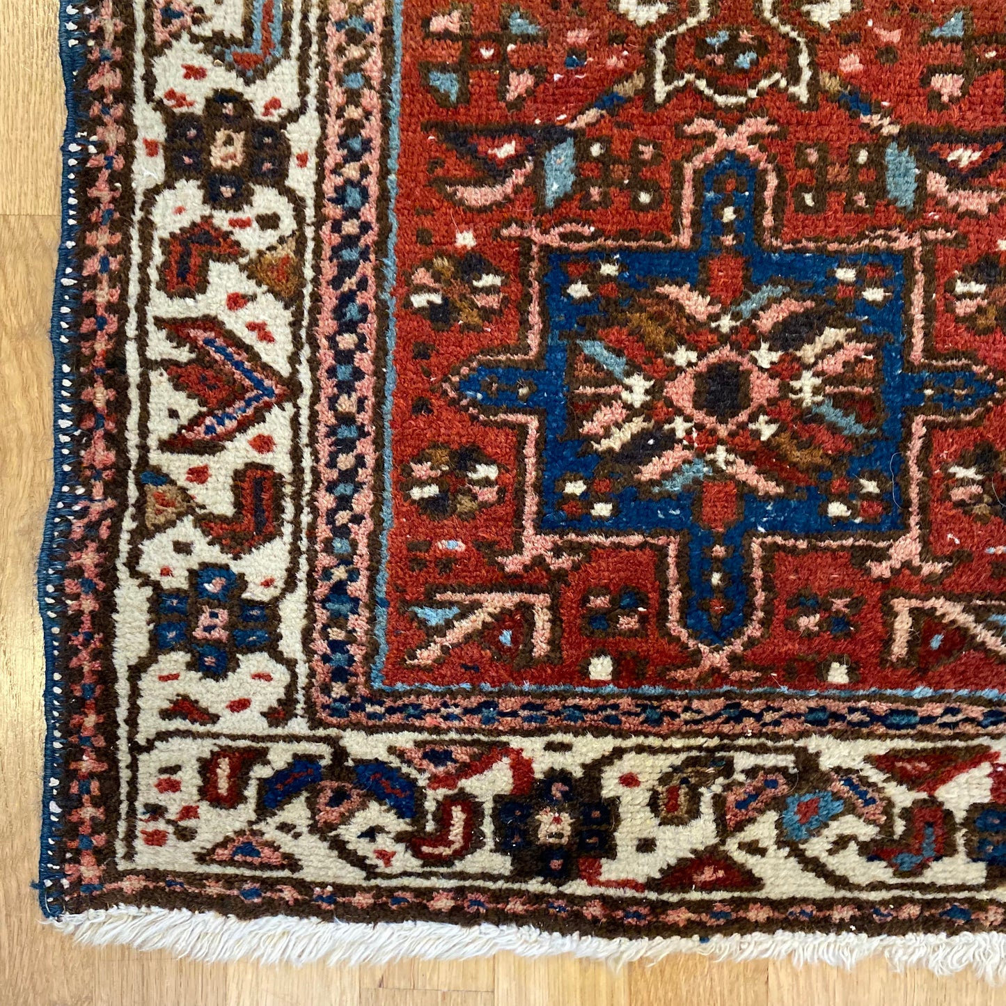 Vintage Rug, 1' 10 x 2' 10 Red