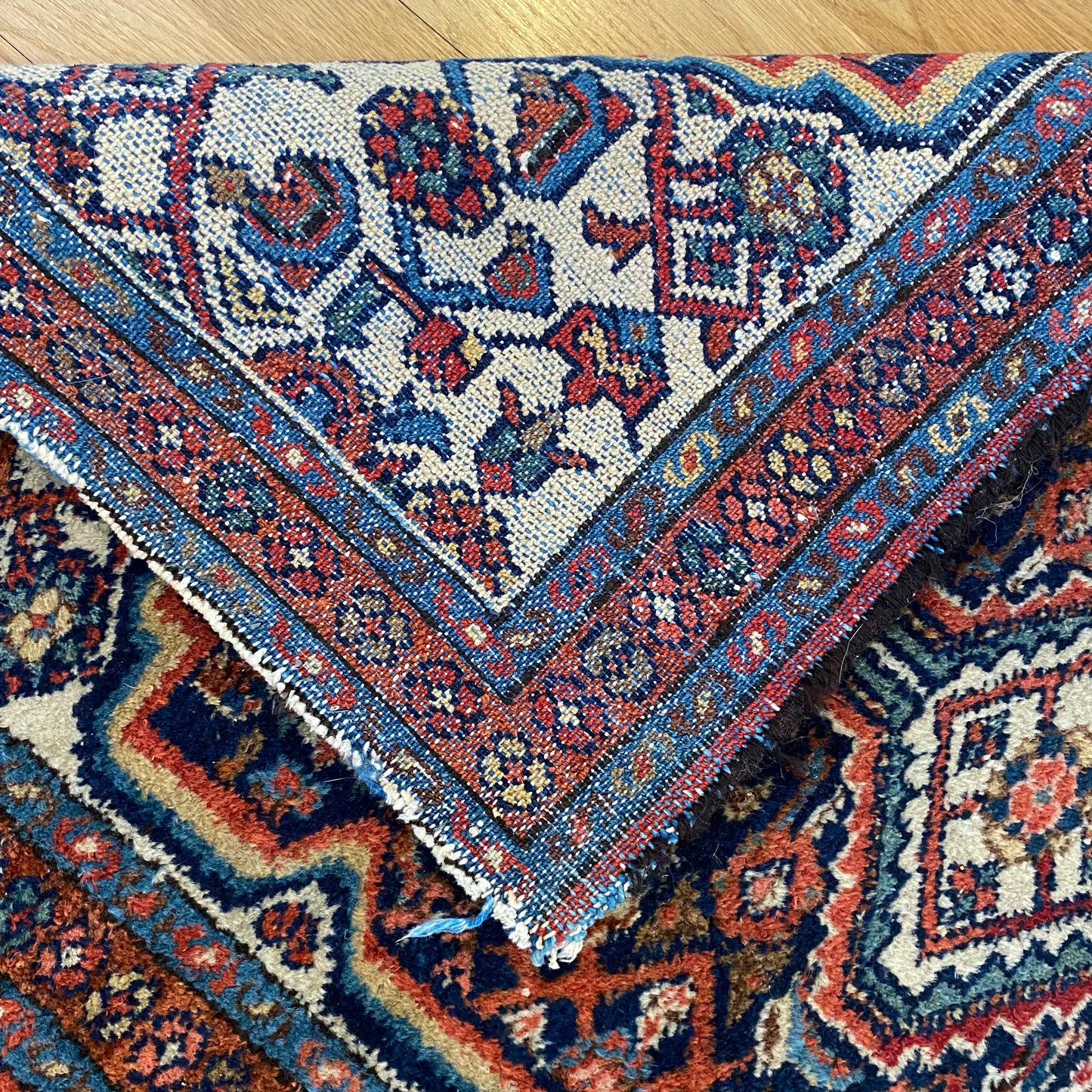 Vintage Rug, 2' 4 x 3' 8 Blue