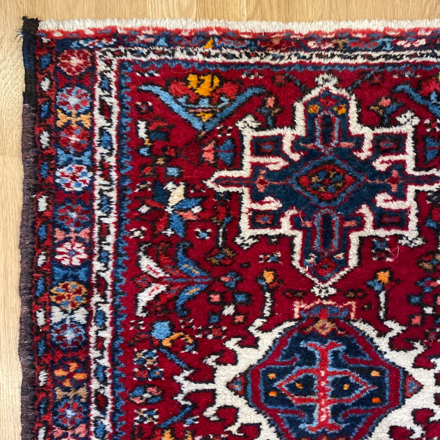 Vintage Rug, 2' 4 x 2' 11 Red