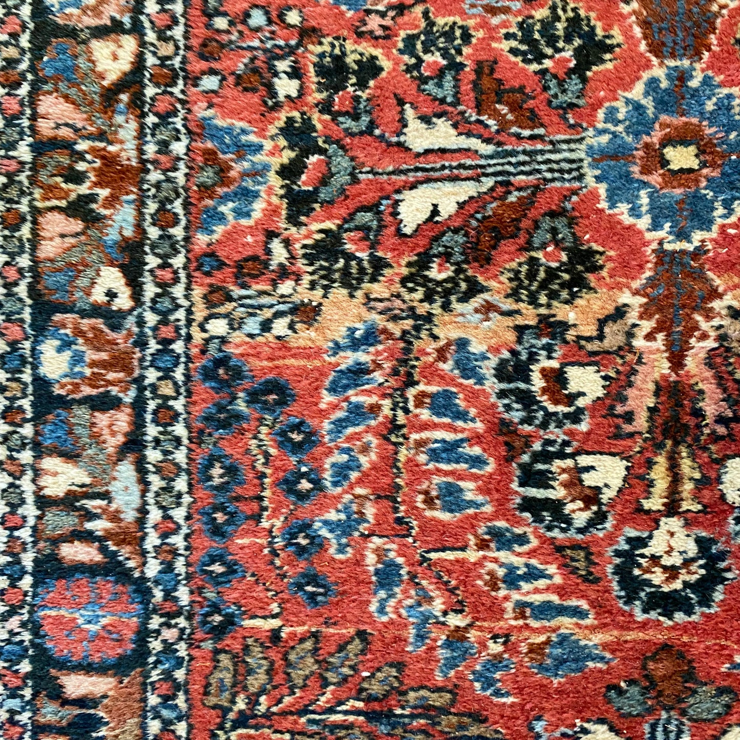 Vintage Rug, 2' 6 x 4' 2 Pink