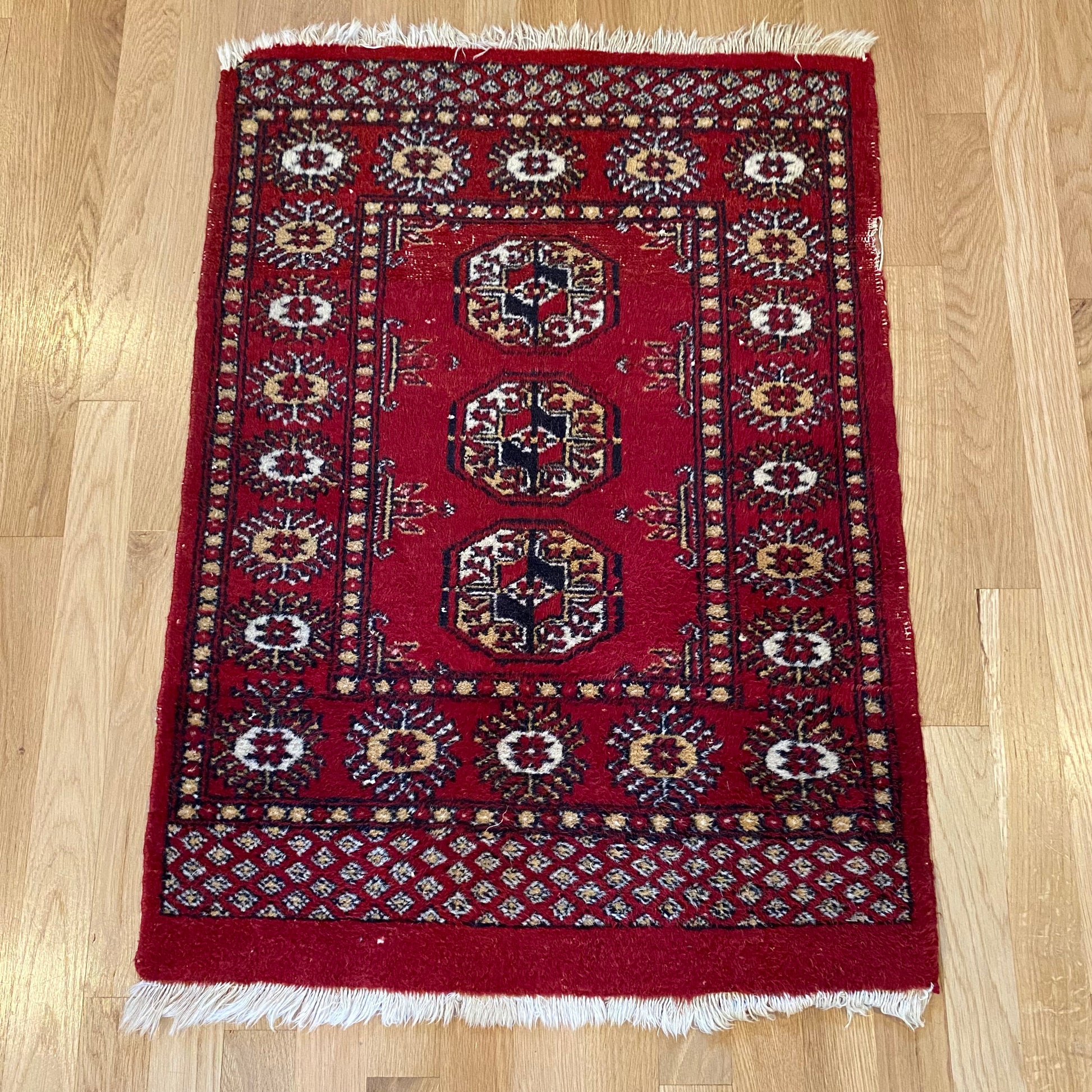 Vintage Rug, 2' 2 x 3' 1 Red - Jessie's Oriental Rugs