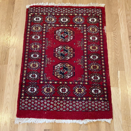 Vintage Rug, 2' 2 x 3' 1 Red - Jessie's Oriental Rugs