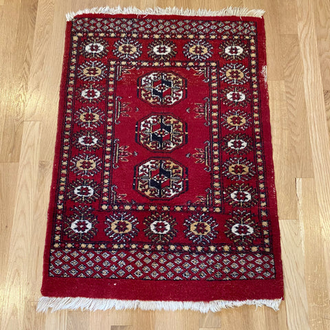 Vintage Rug, 2' 2 x 3' 1 Red