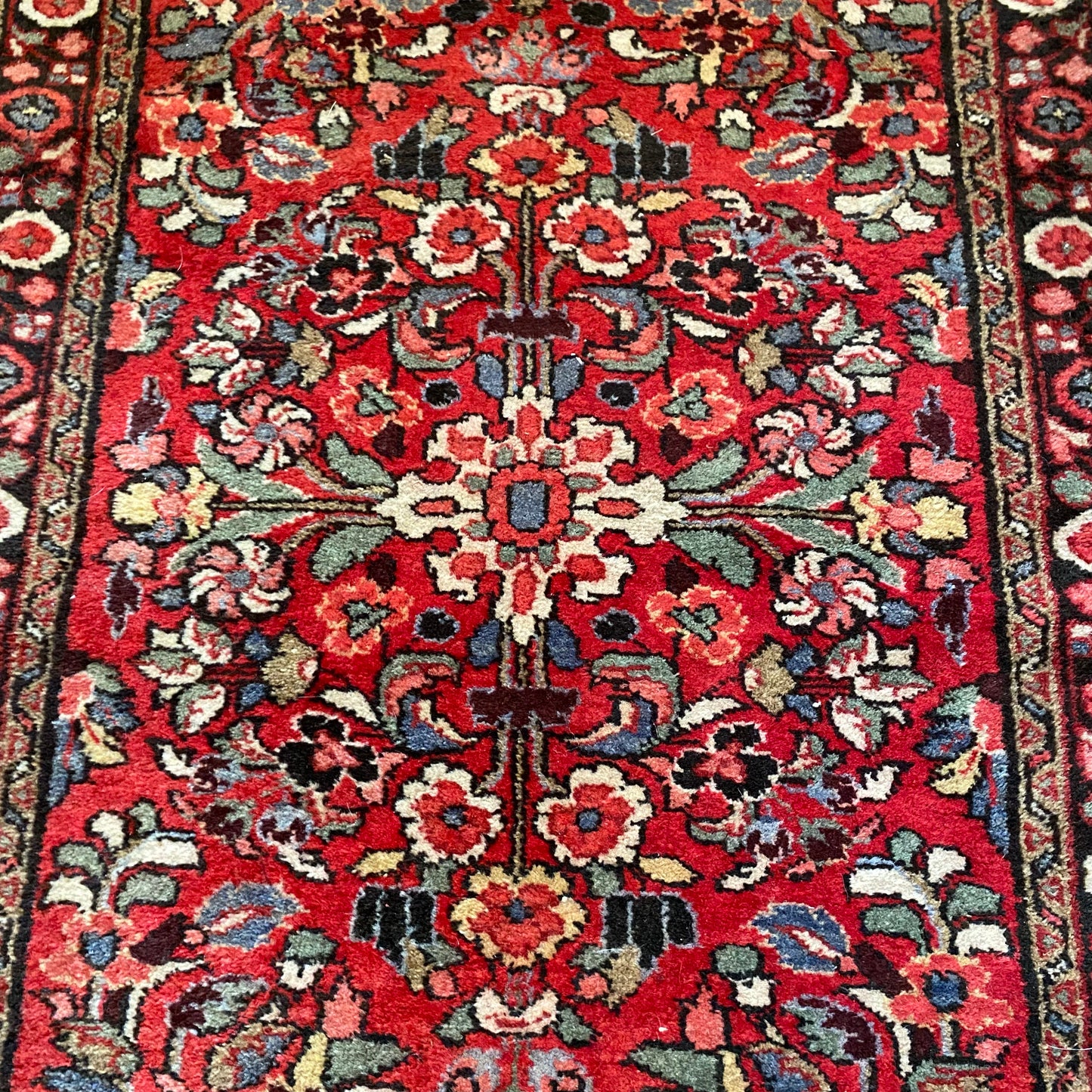 Vintage Rug, 2' 10 x 6' 8 Red