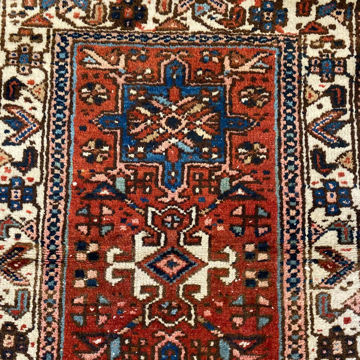 Vintage Rug, 1' 10 x 2' 10 Red
