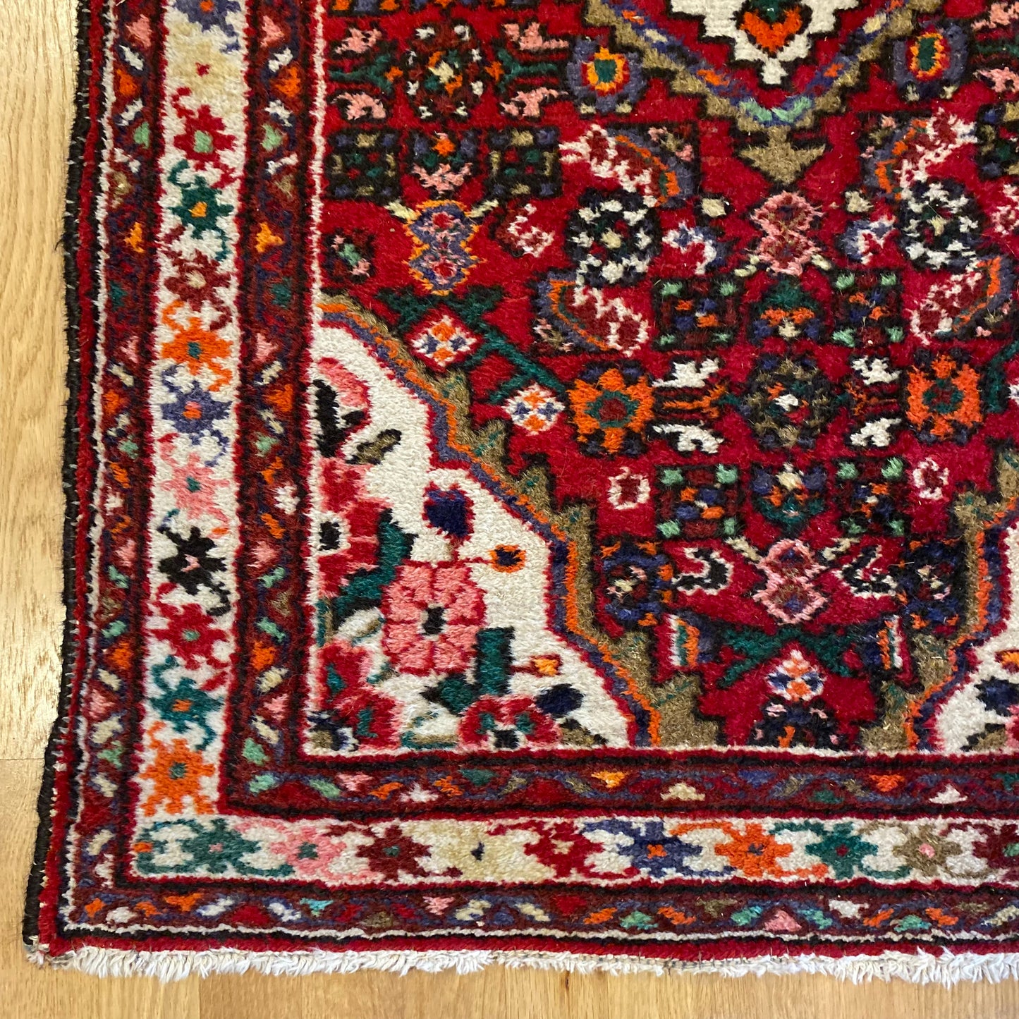 Vintage Rug, 2' 10 x 4' 2 Red
