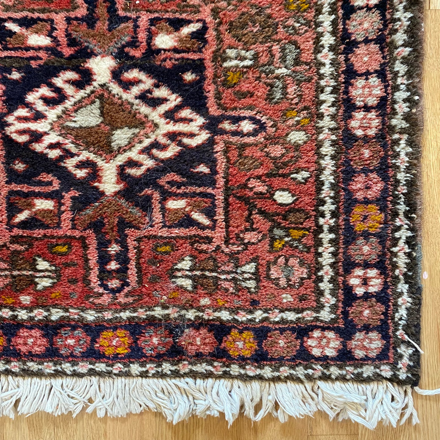 Vintage Rug, 2' 4 x 4' 1 Red
