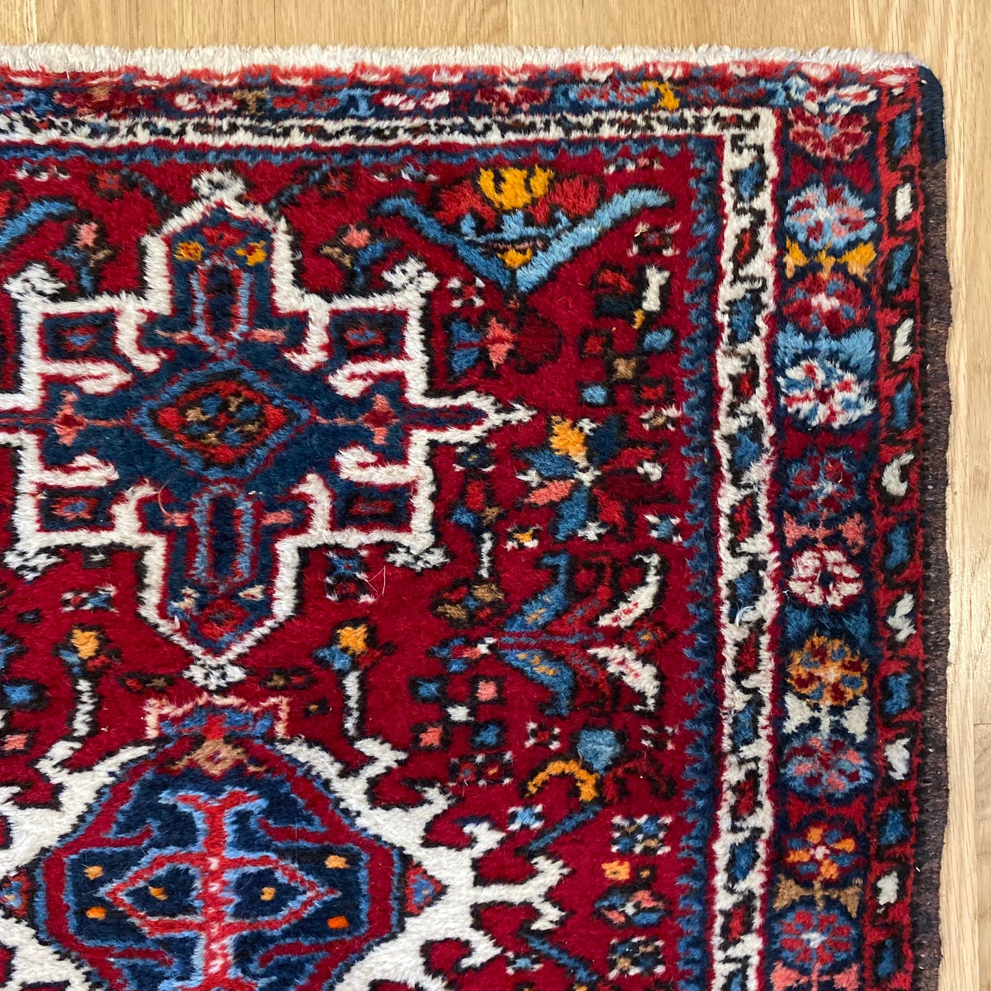 Vintage Rug, 2' 4 x 2' 11 Red