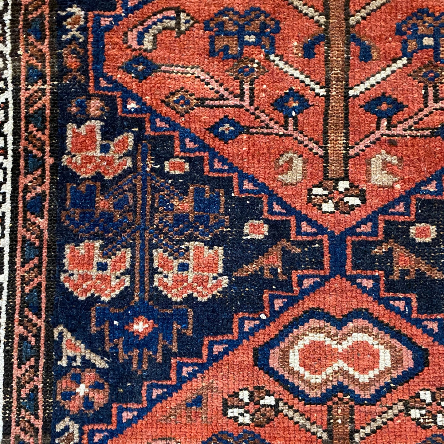Vintage Rug, 2' 5 x 4' 1 Blue