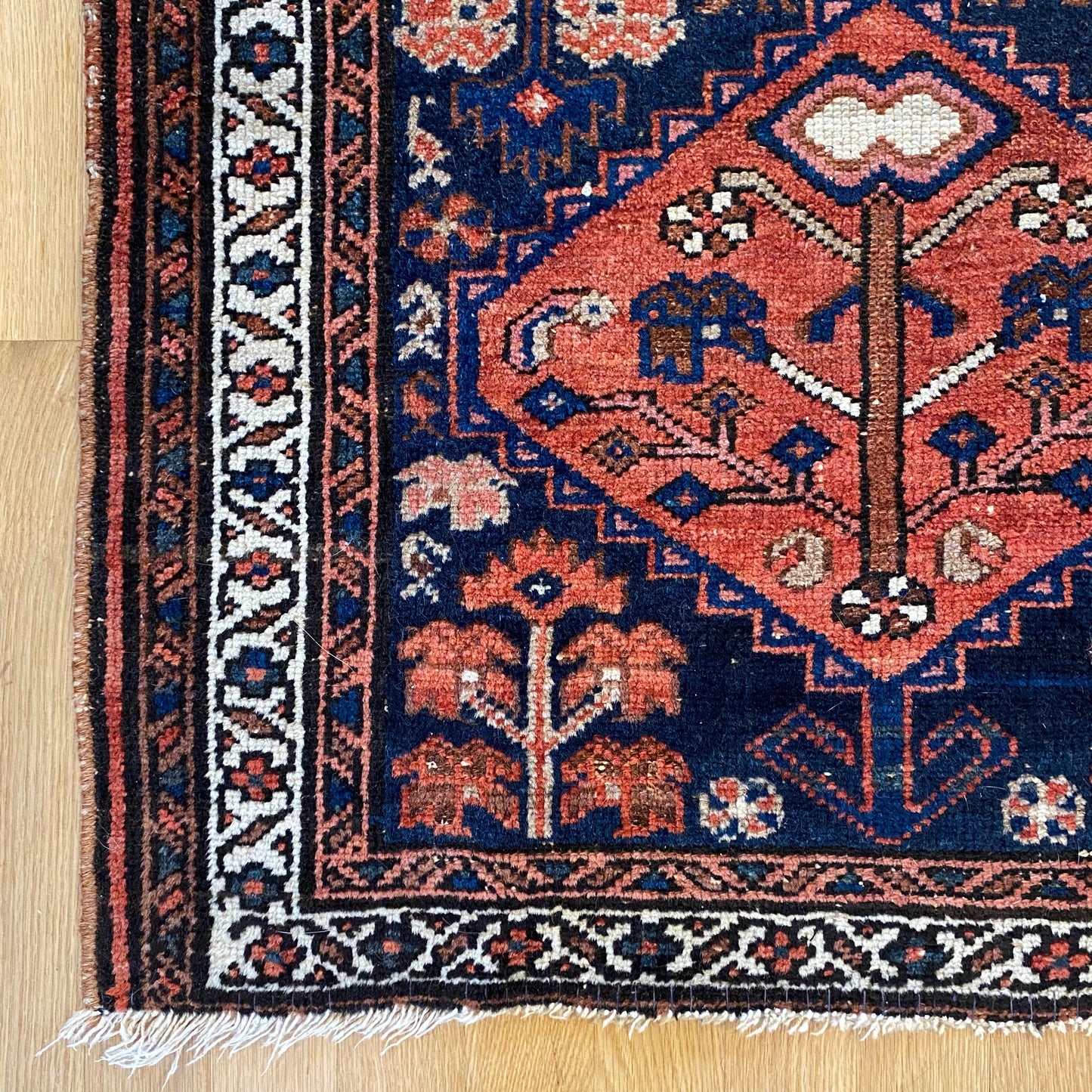 Vintage Rug, 2' 5 x 4' 1 Blue