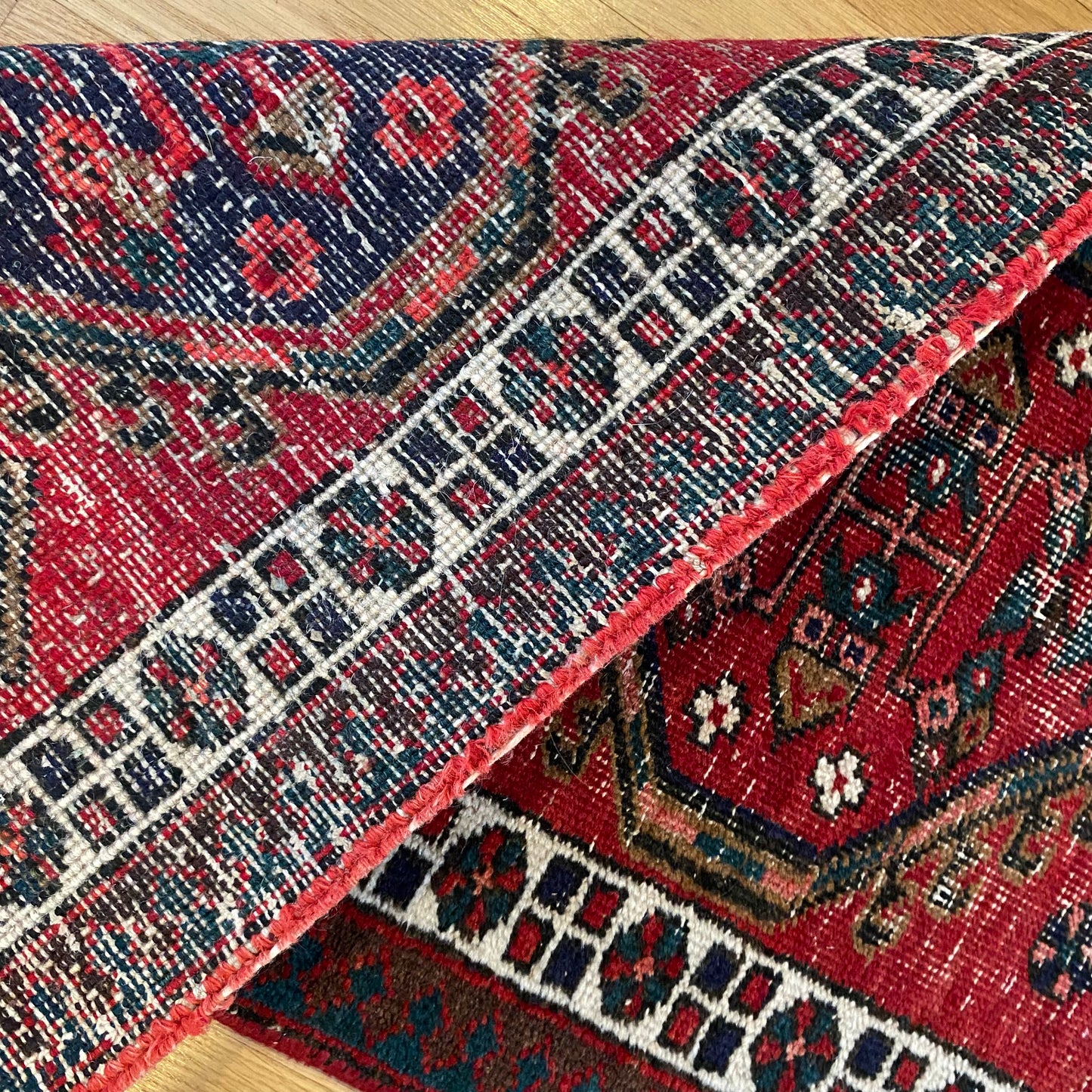 Vintage Rug, 1' 10 x 5' 1 Red
