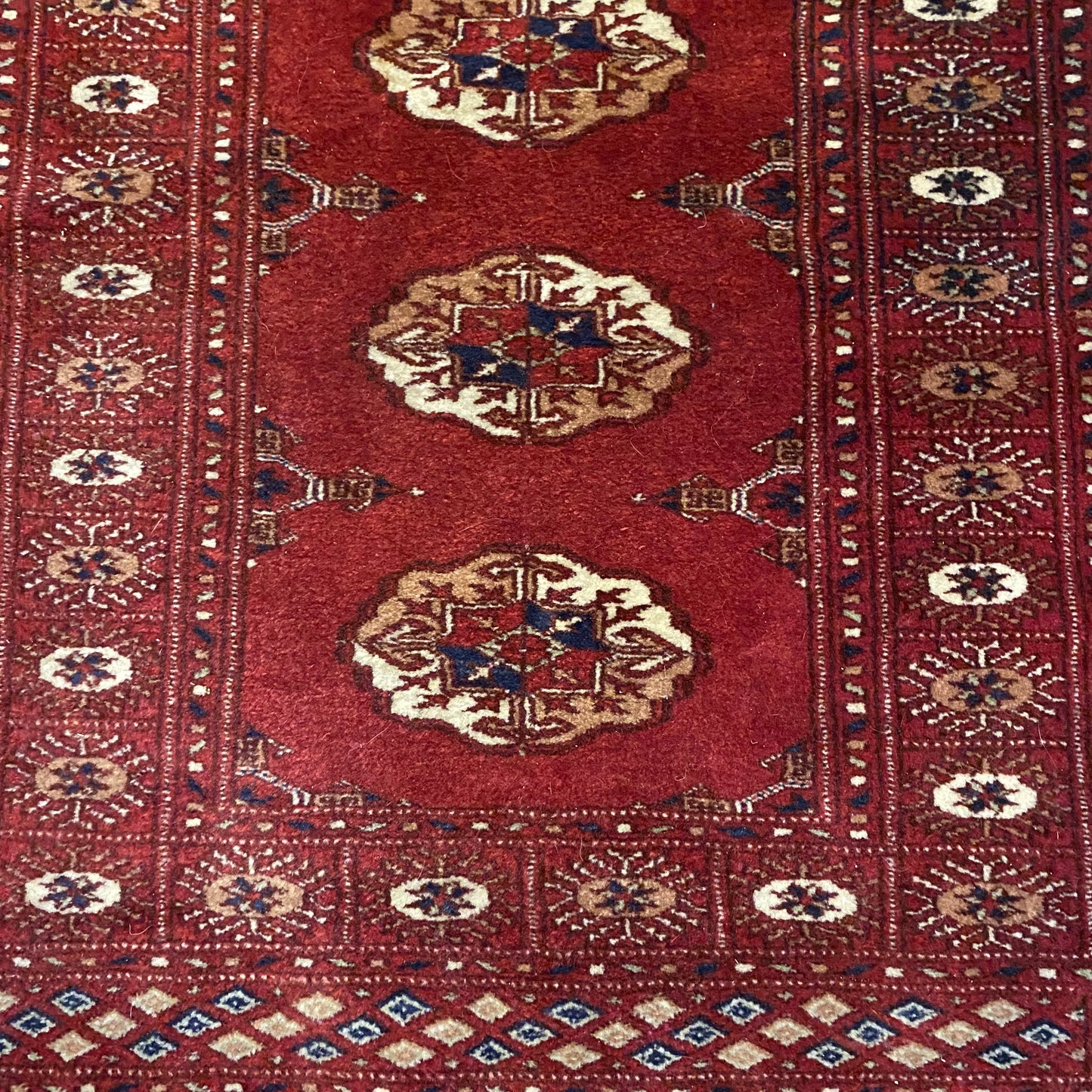 Vintage Rug, 2' 1 x 3' 6 Red