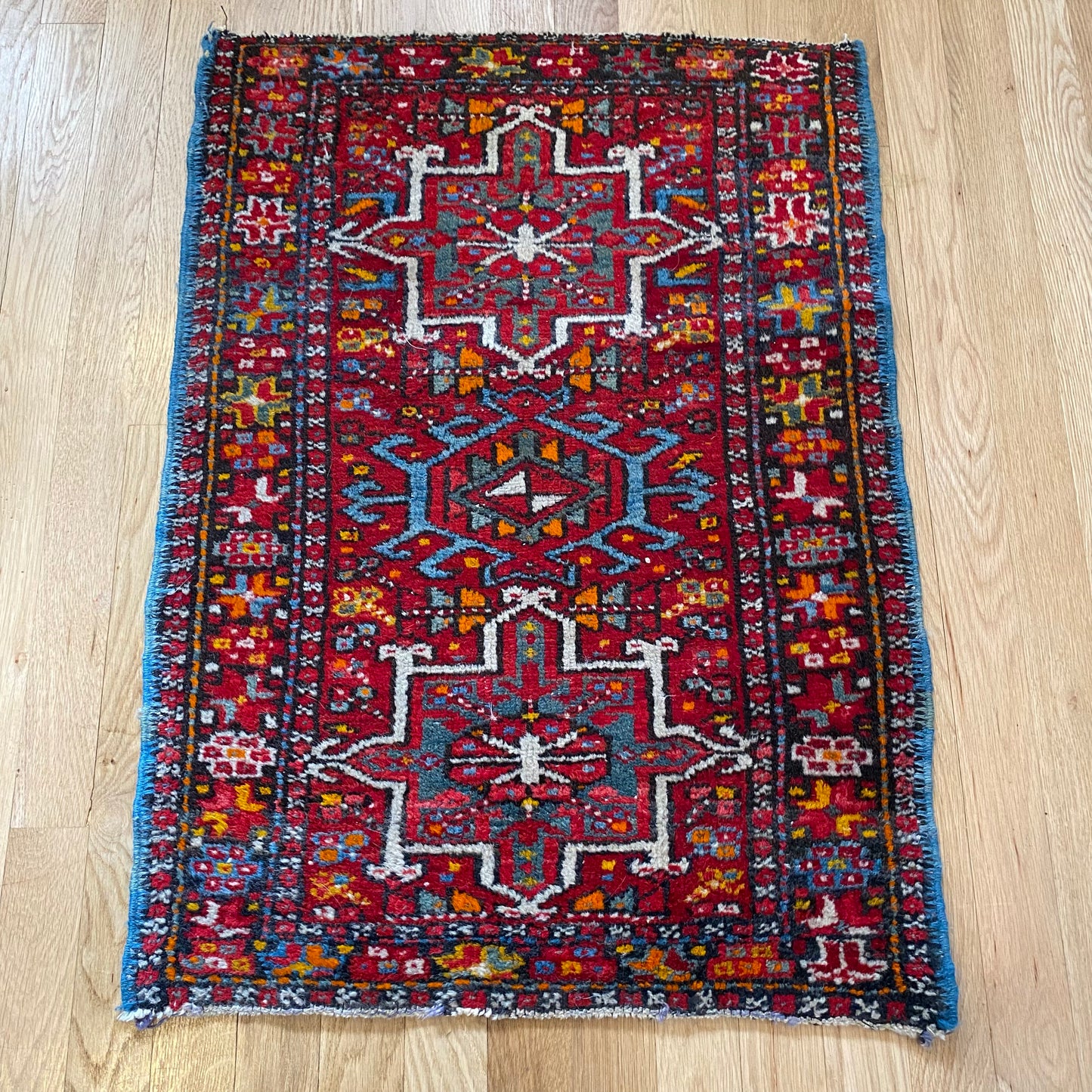 Vintage Rug, 1' 11 x 2' 8 Red