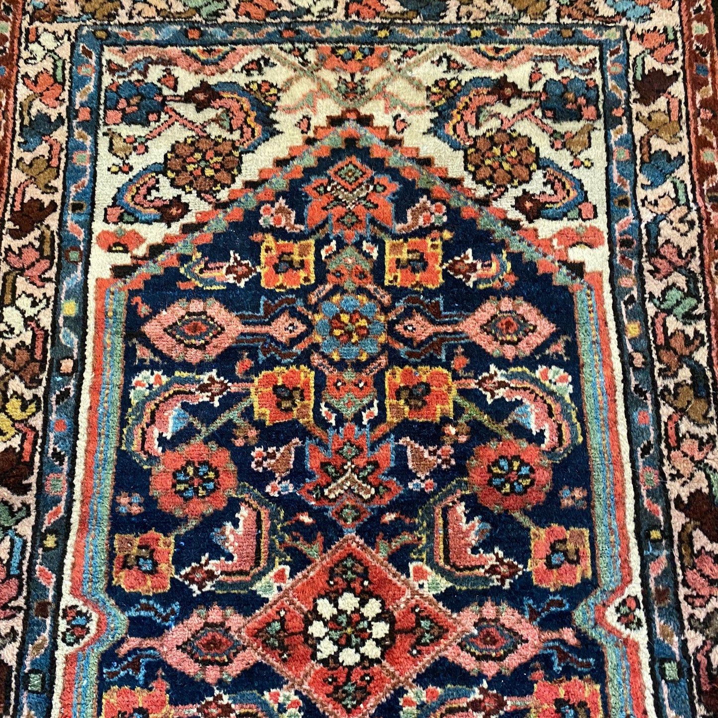 Vintage Rug, 2' 4 x 4' 2 Blue