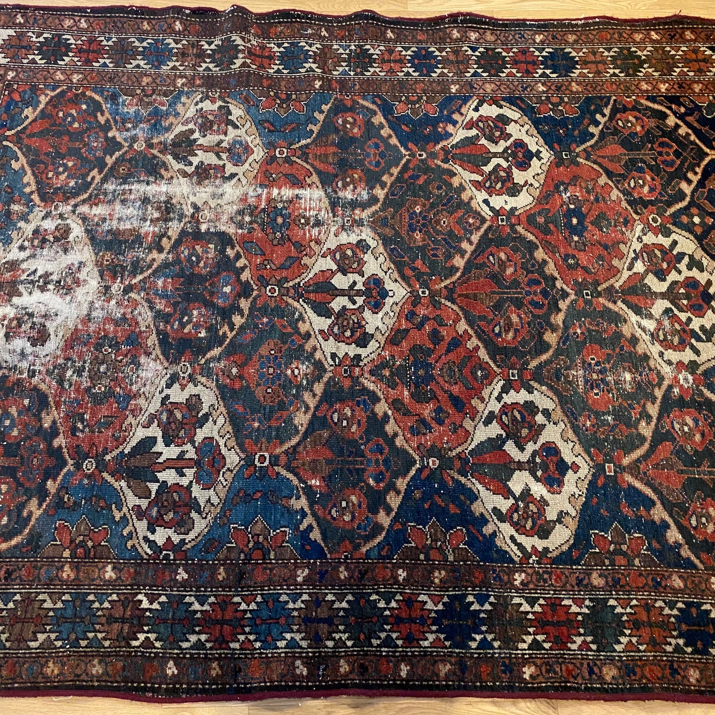 Vintage Rug, 4' 11 x 6' 4 Blue