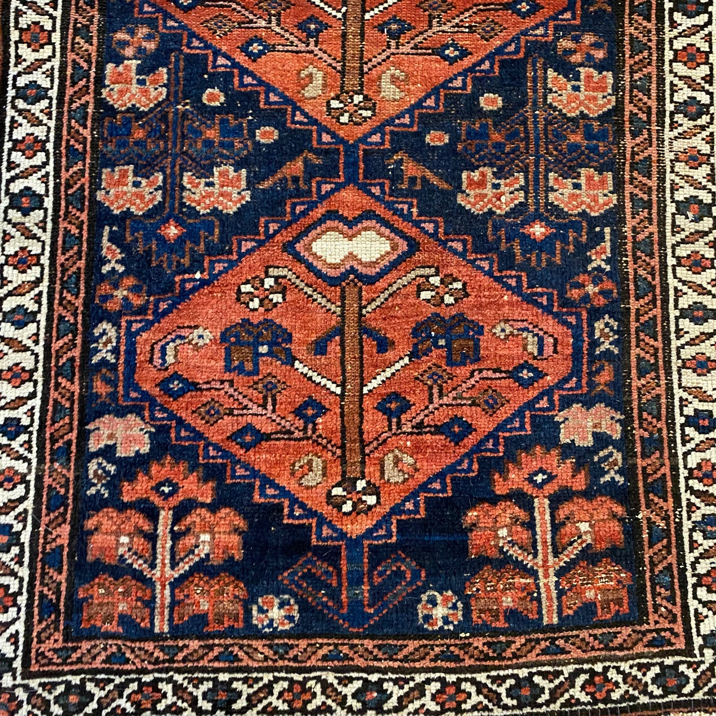 Vintage Rug, 2' 5 x 4' 1 Blue