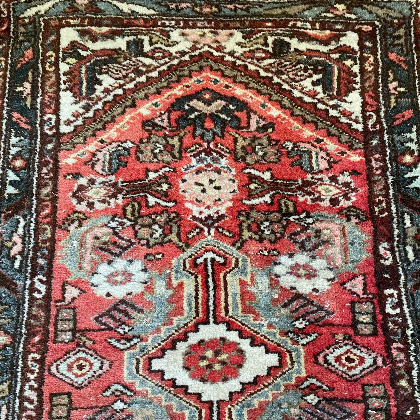 Vintage Rug, 2' 5 x 4' 1 Red