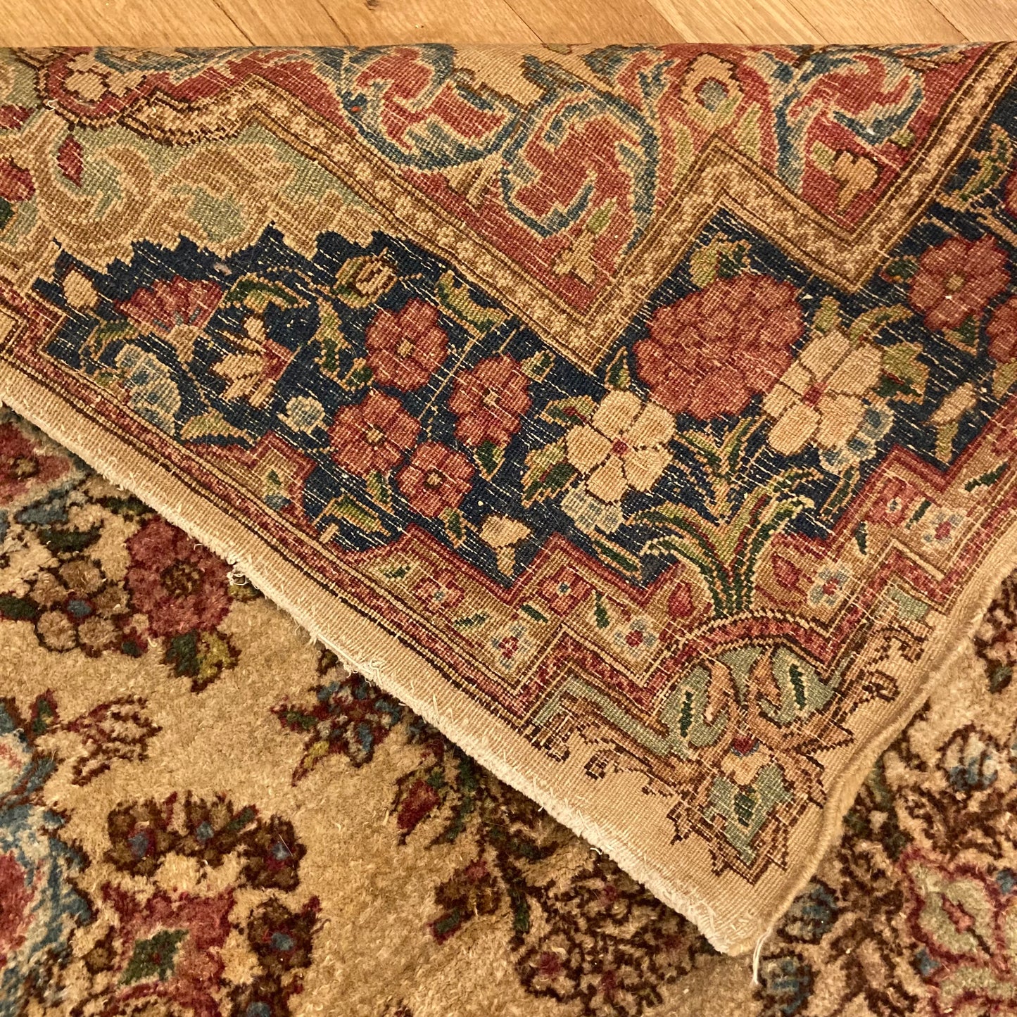 Vintage Rug, 3' 1 x 5' 5 Cream