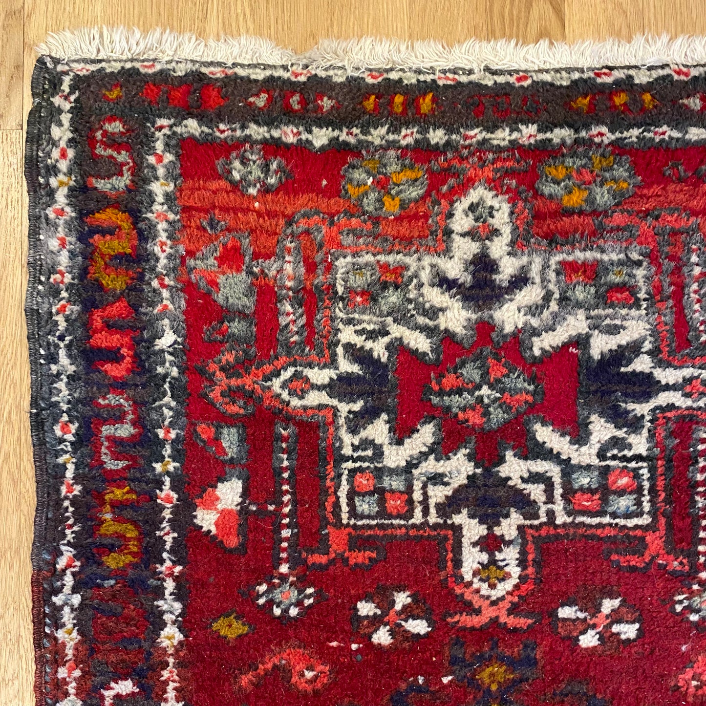 Vintage Rug, 2' 2 x 4' Red