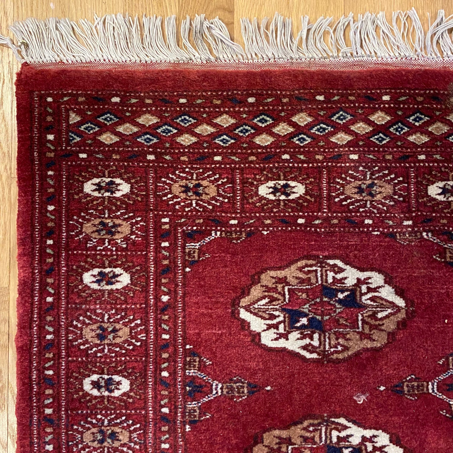 Vintage Rug, 2' 1 x 3' 6 Red