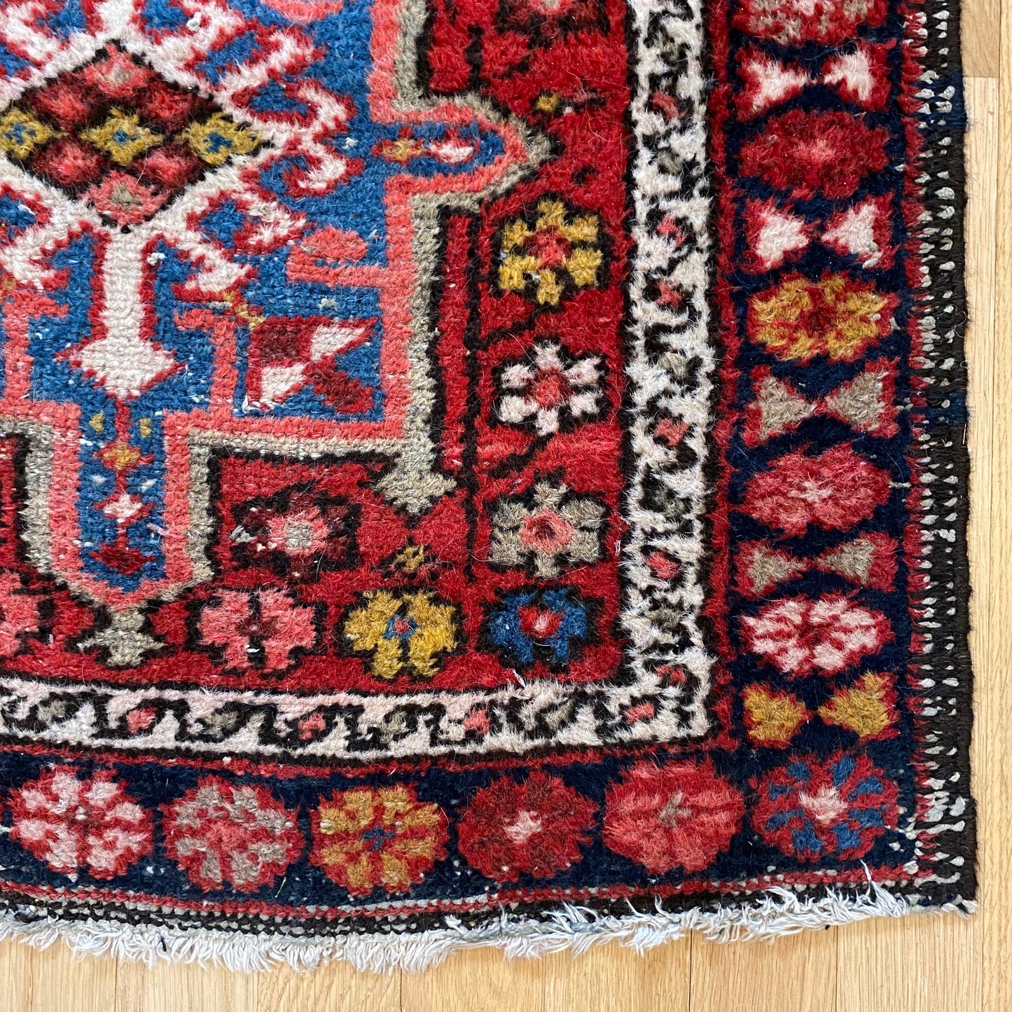 Vintage Rug, 2' 4 x 4' 1 Red