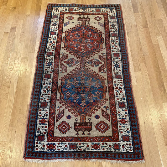 Vintage Rug, 2' 10 x 5' 6 Tan
