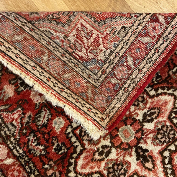 Vintage Rug, 1' 10 x 3' Soft Red