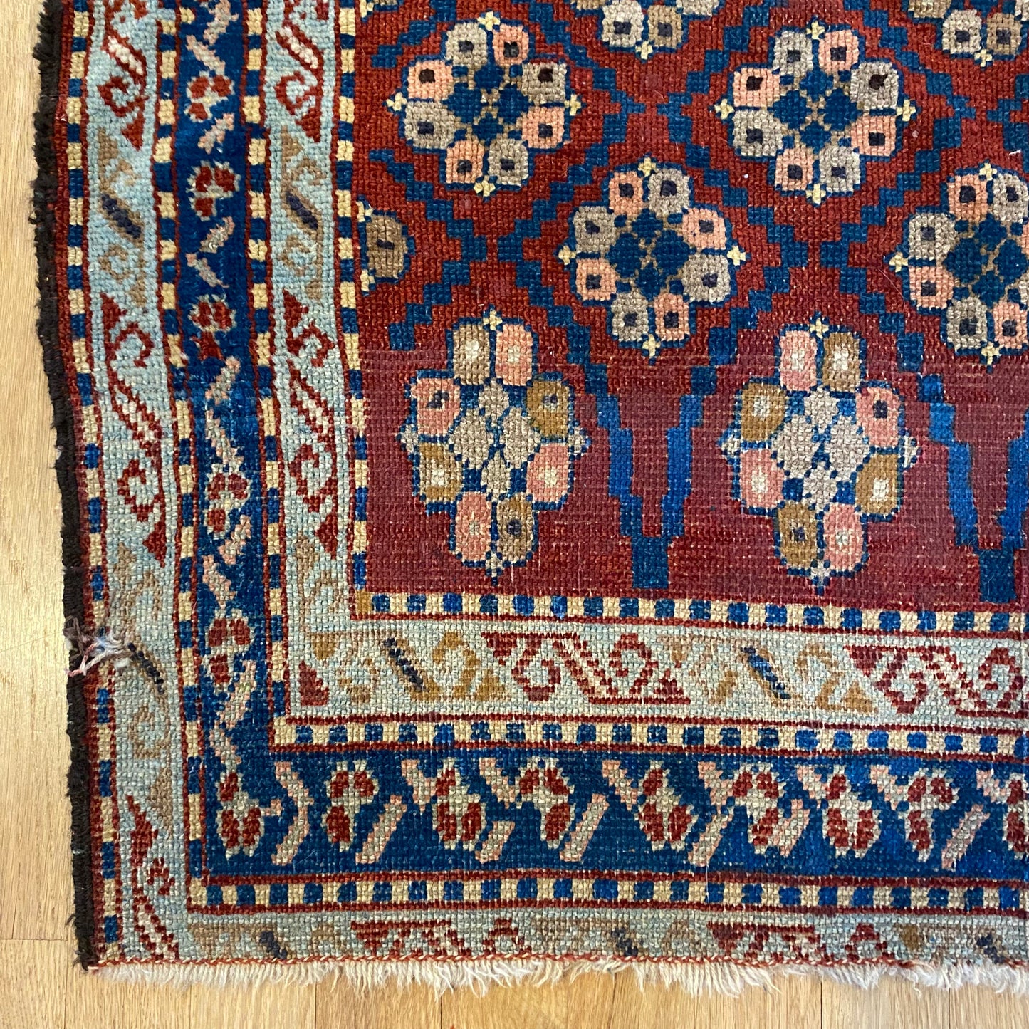 Antique Rug, 2' 11 x 4' 1 Red