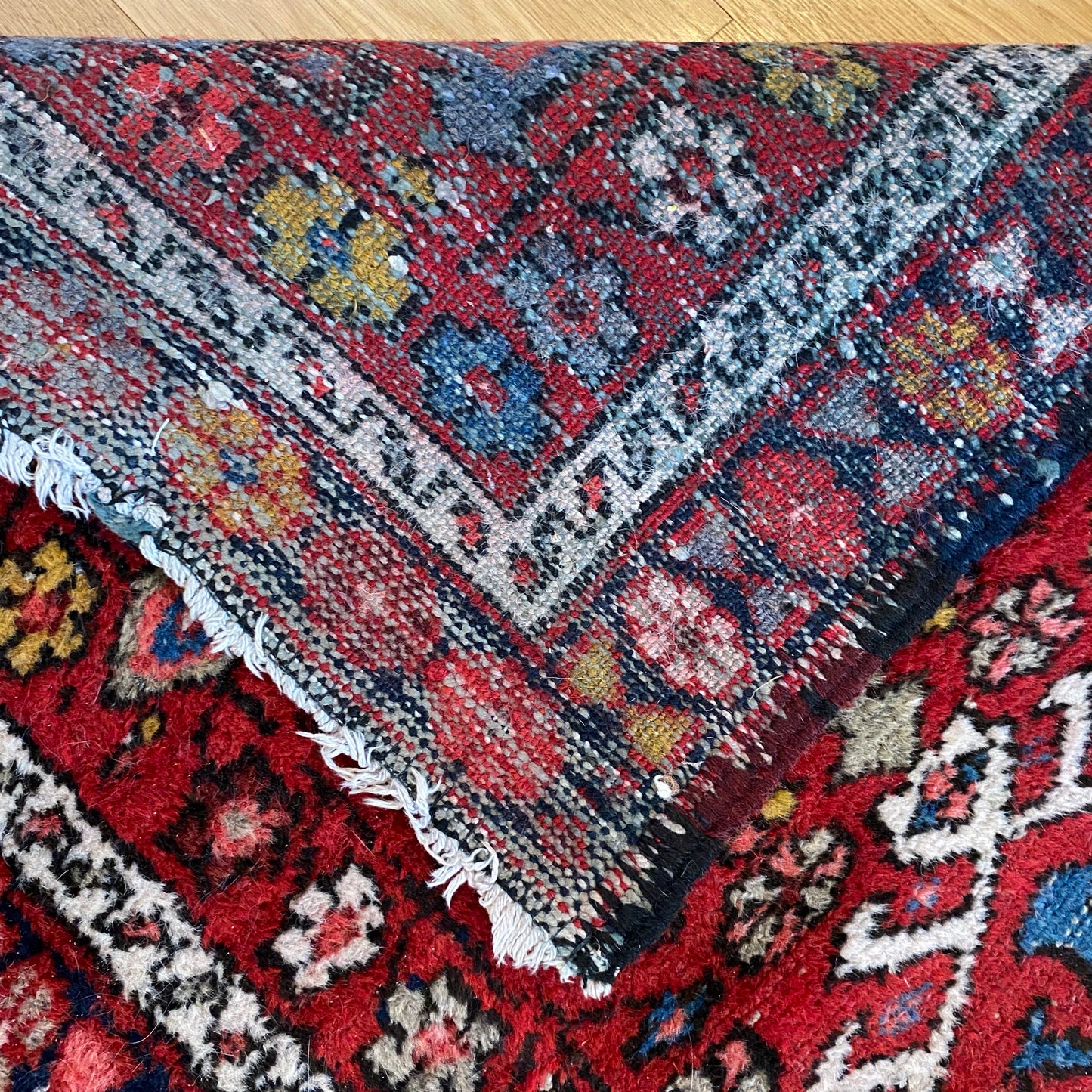 Vintage Rug, 2' 4 x 4' 1 Red