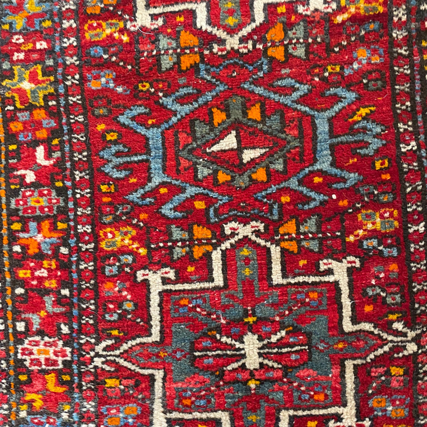 Vintage Rug, 1' 11 x 2' 8 Red