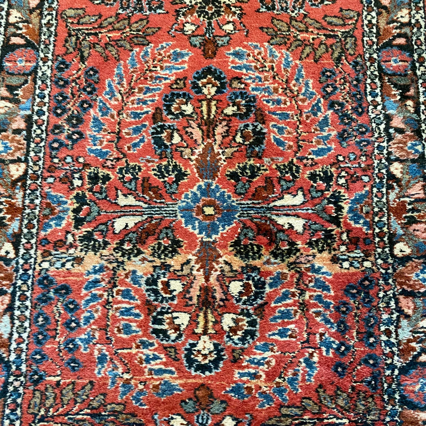 Vintage Rug, 2' 6 x 4' 2 Pink