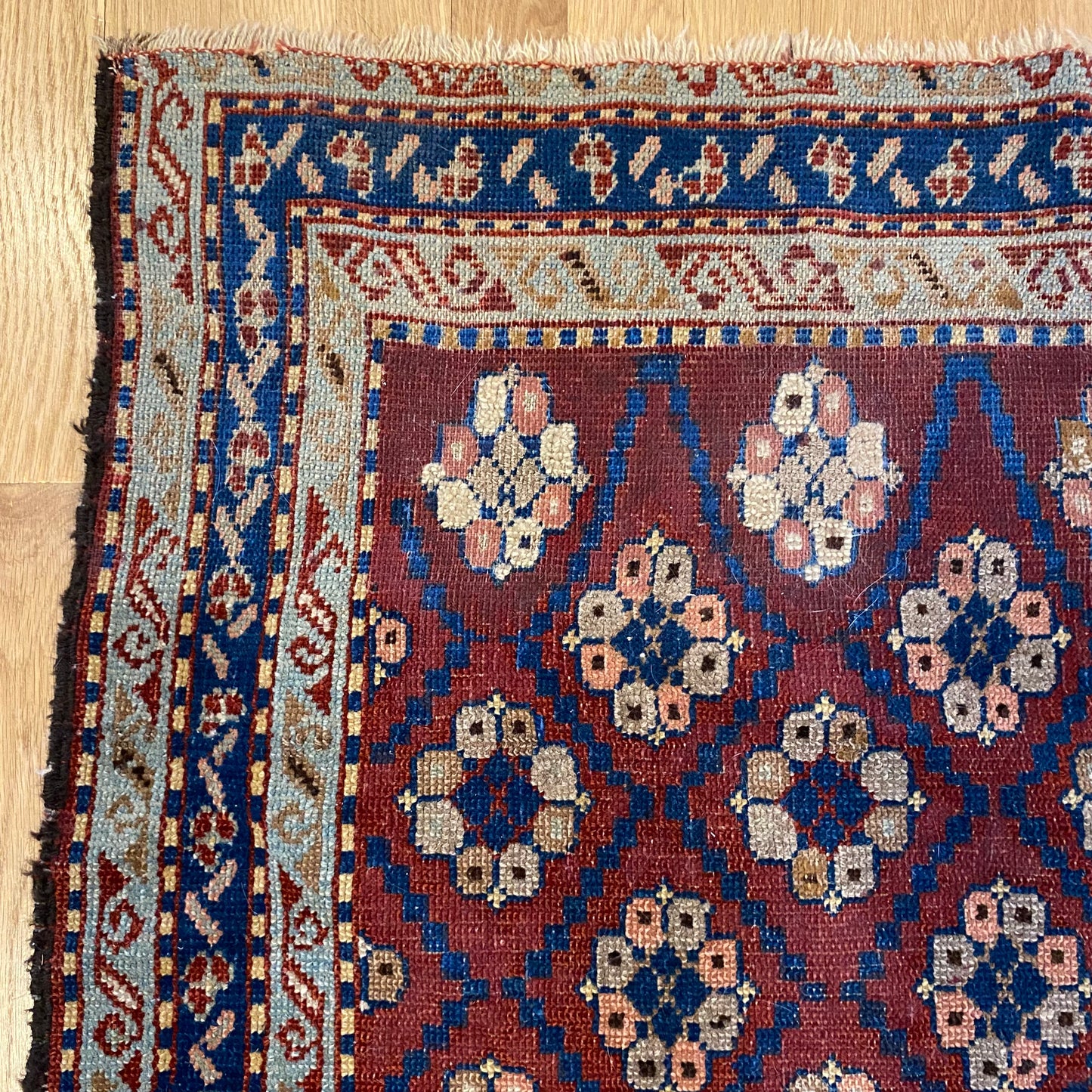 Antique Rug, 2' 11 x 4' 1 Red