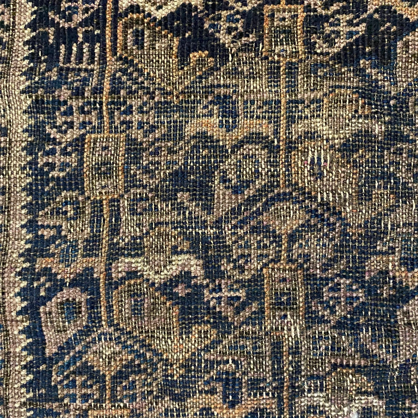 Antique Rug, 2' 10 x 4' 8 Blue