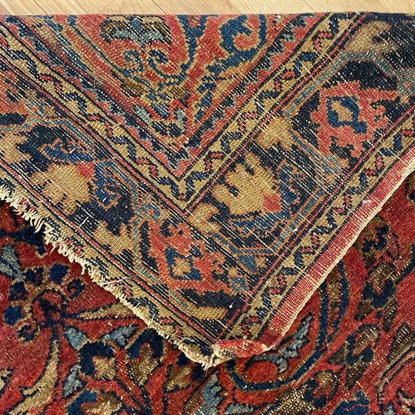 Vintage Rug, 3' 10 x 4' 10 Pink