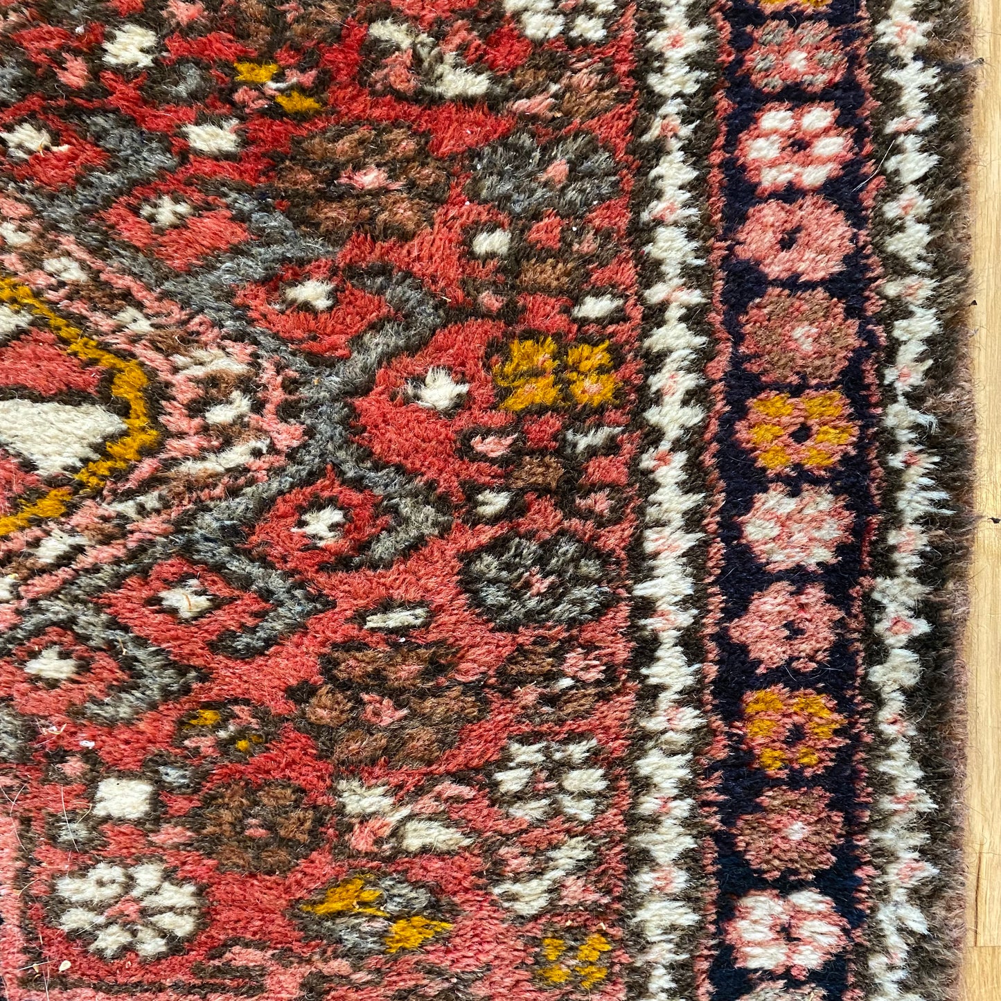 Vintage Rug, 2' 4 x 4' 1 Red