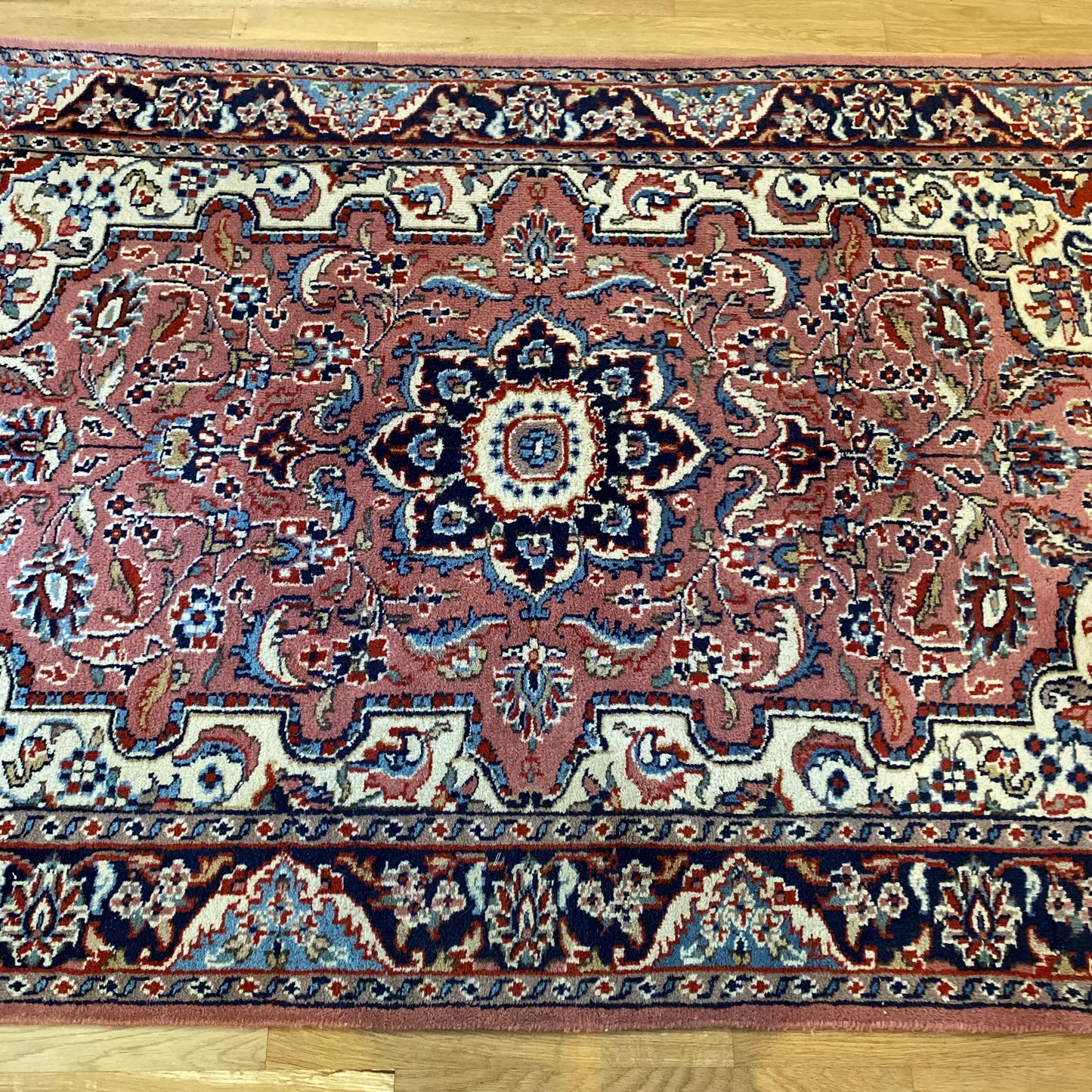 Vintage Rug, 4' 2 x 7' 3 Pink