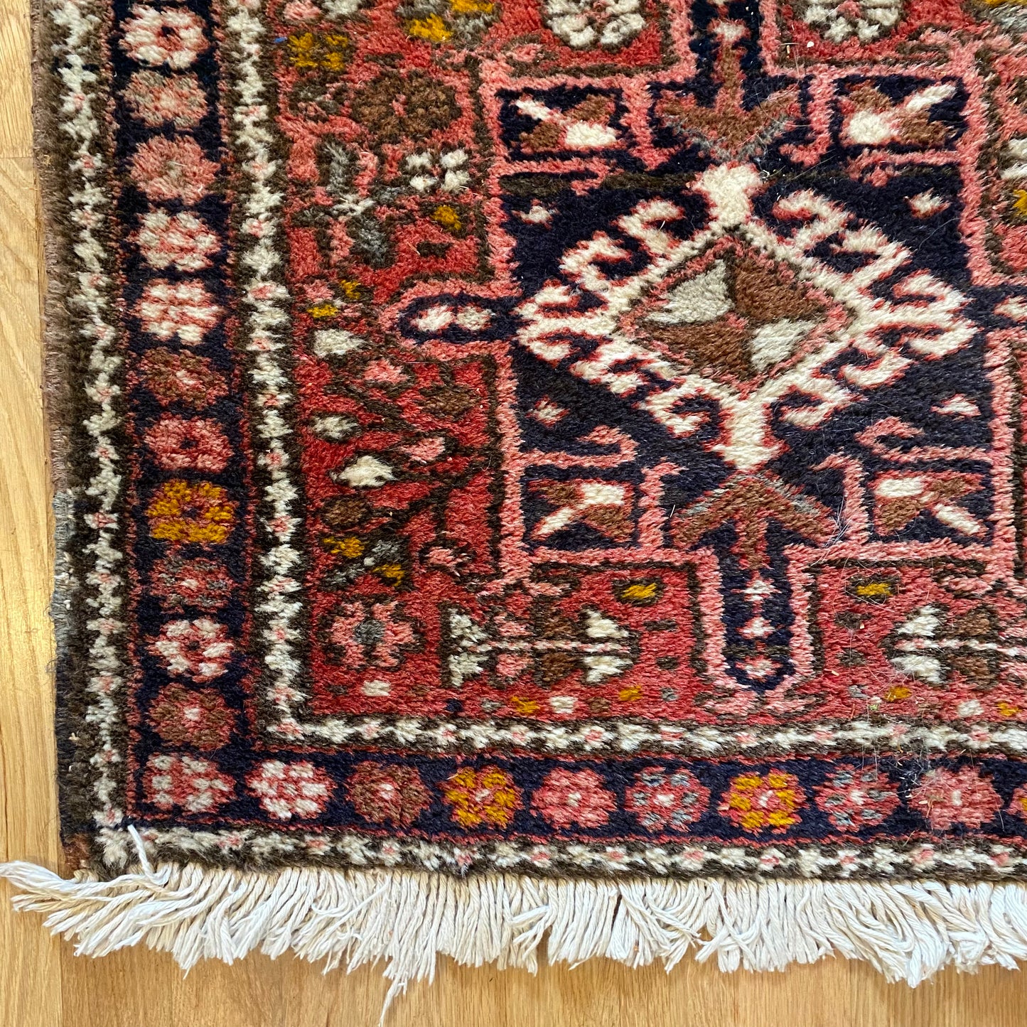 Vintage Rug, 2' 4 x 4' 1 Red