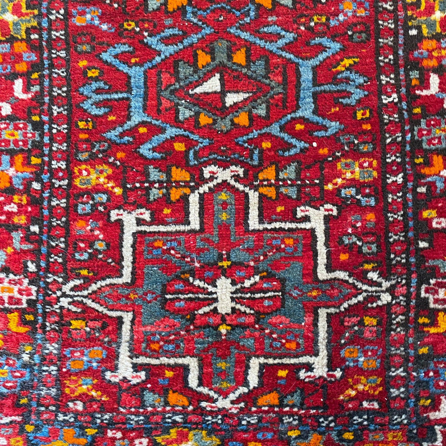 Vintage Rug, 1' 11 x 2' 8 Red