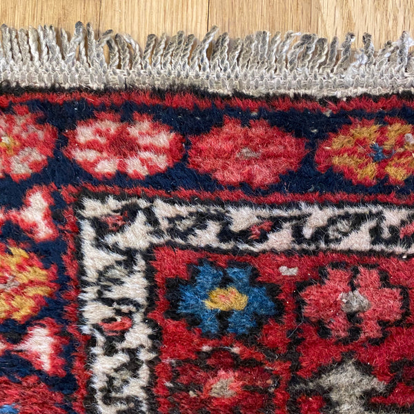 Vintage Rug, 2' 4 x 4' 1 Red